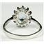 SR235, Aquamarine, 925 Sterling Silver Ring