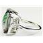Sterling Silver Ladies Ring, 18x13mm Mystic Fire Topaz, SR039
