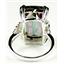 Sterling Silver Ladies Ring, 18x13mm Mystic Fire Topaz, SR039
