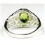 Manchurian Peridot, 925 Sterling Silver Ring, SR113
