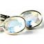 925 Sterling Silver Leverback Earrings, Rainbow Moonstone, SE001