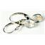 925 Sterling Silver Leverback Earrings, Rainbow Moonstone, SE001