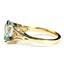 10K, 14K or 18K Gold Ladies Ring, Neptune Garden Topaz, R139