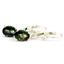 925 Sterling Silver Leverback Earrings, Mystic Fire Topaz, SE007