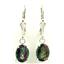 925 Sterling Silver Leverback Earrings, Mystic Fire Topaz, SE007