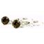 925 Sterling Silver Leverback Earrings, Smoky Quartz, SE017
