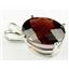 925 Sterling Silver Pendant, Mozambique Garnet, SP004