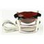 925 Sterling Silver Pendant, Mozambique Garnet, SP004