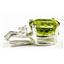 925 Sterling Silver Pendant, Peridot, SP020