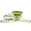 925 Sterling Silver Pendant, Peridot, SP020