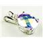 925 Sterling Silver Pendant, Mercury Mist Topaz, SP020