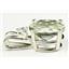 925 Sterling Silver Pendant, Green Amethyst, SP020