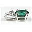 925 Sterling Silver Pendant, Russian Nanocrystal Emerald, SP020