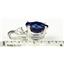 925 Sterling Silver Pendant, Created Blue Sapphire, SP020