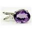 925 Sterling Silver Pendant, Amethyst, SP020
