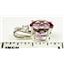 925 Sterling Silver Pendant, Pure Pink Topaz, SP020