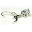 925 Sterling Silver Leverback Earrings, Neptune Garden Topaz, SE007