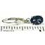 925 Sterling Silver Leverback Earrings, Neptune Garden Topaz, SE007