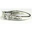 925 Sterling Silver Engagement Ring, Mercury Mist Topaz w/ Accents, SR254