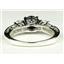 925 Sterling Silver Engagement Ring, Amethyst w/ Accents, SR254