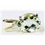 P022, Green Amethyst 14k Gold Pendant