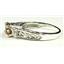925 Sterling Silver Engagement Ring, Twilight Fire Topaz w/ Accents, SR254