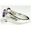 SR284, Amethyst, 925 Sterling Silver Ring