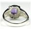 SR284, Amethyst, 925 Sterling Silver Ring