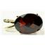 P004, Mozambique Garnet 14k Gold Pendant