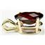 P004, Mozambique Garnet 14k Gold Pendant