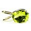 P002, Peridot, 14k Gold Pendant