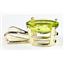 P002, Peridot, 14k Gold Pendant
