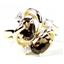 10K, 14K or 18K Gold Ladies Ring, Smoky Quartz, R016