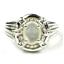 SR284, Mother of Pearl, 925 Sterling Silver Ring