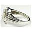 SR284, Mother of Pearl, 925 Sterling Silver Ring