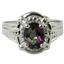 SR284, Mystic Fire Topaz, 925 Sterling Silver Ring