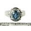 SR284, Swiss Blue Topaz, 925 Sterling Silver Ring