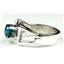 SR307, London Blue Topaz 925 Sterling Silver Ring