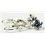 925 Sterling Silver Leverback Earrings, Cubic Zirconia, SE017