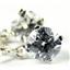 925 Sterling Silver Leverback Earrings, Cubic Zirconia, SE017
