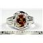 SR284, Twilight Fire Topaz, 925 Sterling Silver Ring