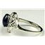 925 Sterling Silver Ladies Ring, Natural Blue Star Sapphire, SR125
