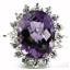 SR310, Amethyst, 925 Sterling Silver Ring