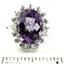 SR310, Amethyst, 925 Sterling Silver Ring