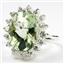 SR310, Green Amethyst, 925 Sterling Silver Ring