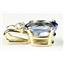 P021, Neptune Garden Topaz 14k Gold Pendants