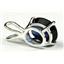 925 Sterling Silver Pendant, Created Blue Sapphire, SP002