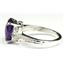 925 Sterling Silver Ladies Ring, Amethyst, SR136