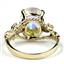 10K, 14K or 18K Gold Angel Ring, Mercury Mist Topaz, R154