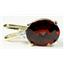 P020, Mozambique Garnet, 14k Gold Pendant
